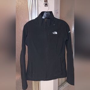 The North Face Women's Black Jacket Hardshell Small Logo